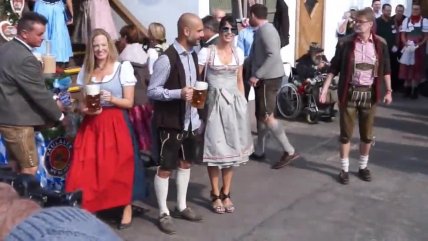 El plantel de Bayern Munich disfrutó del Oktoberfest