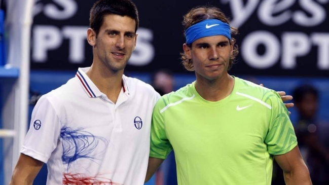 Djokovic y Nadal se enfrentarán este viernes en duelo de exhibición en Bangkok