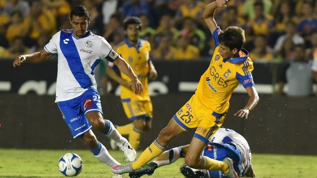 Isaac Díaz jugó los minutos finales en triunfo de Puebla sobre Tigres