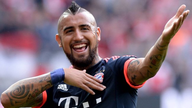 Arturo Vidal volvió a entrenar y es opción para jugar ante Borussia Dortmund