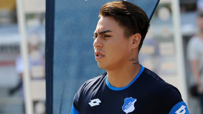 Eduardo Vargas fue titular en empate de Hoffenheim ante Stuttgart
