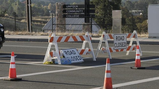 Autoridades confirmaron suicidio del presunto autor del tiroteo de Oregón