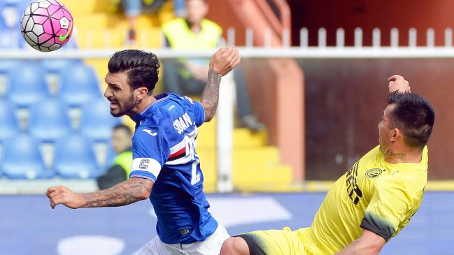 Inter de Milán logró un trabajado empate ante Sampdoria