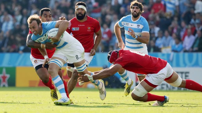 Argentina venció a Tonga y quedó a un paso de la clasificación en el Mundial de Rugby