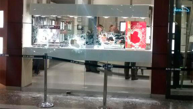 Asaltan una joyería en mall Alto Las Condes