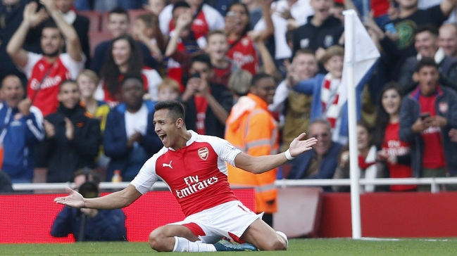 Prensa inglesa llenó de elogios a Alexis Sánchez