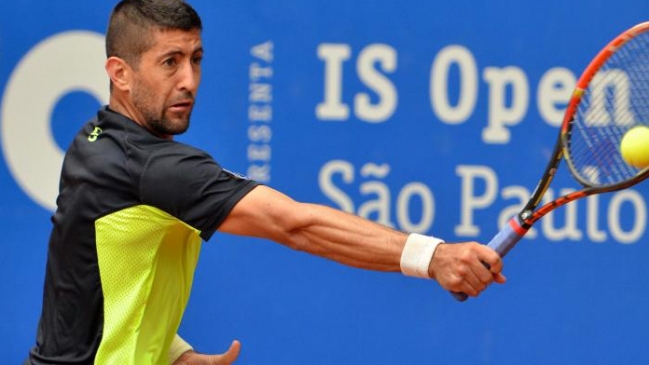 Hans Podlipnik sufrió dura derrota en primera ronda del Challenger de Sao Paulo