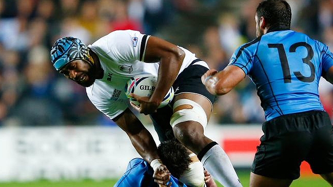 Fiji logró su primer triunfo en el Mundial de Inglaterra a costa de Uruguay