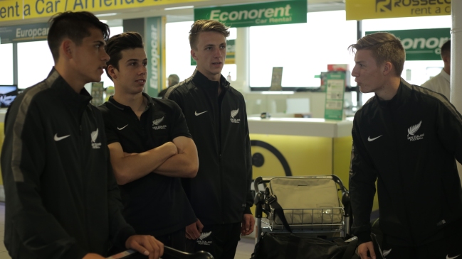 Nueva Zelanda llegó a Chile para disputar el Mundial sub 17