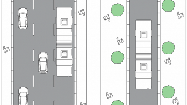 Siete vías de Santiago serán exclusivas para transporte público y peatones