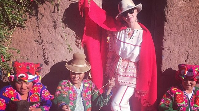 Katy Perry volvió a Perú para visitar Puno y el lago Titicaca
