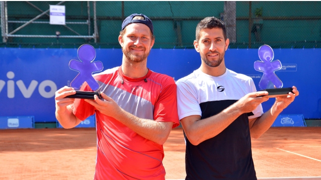 Hans Podlipnik se consagró campeón en dobles en el Challenger de Sao Paulo