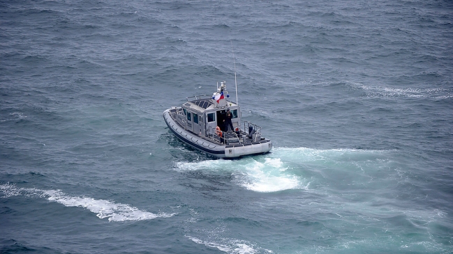 Armada rescató a pescador peruano que sufrió accidente en altamar