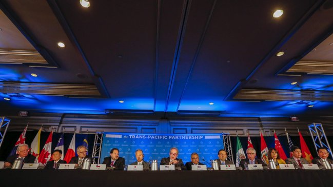 Texto del TPP se publicará antes del 5 de noviembre en los 12 países integrantes