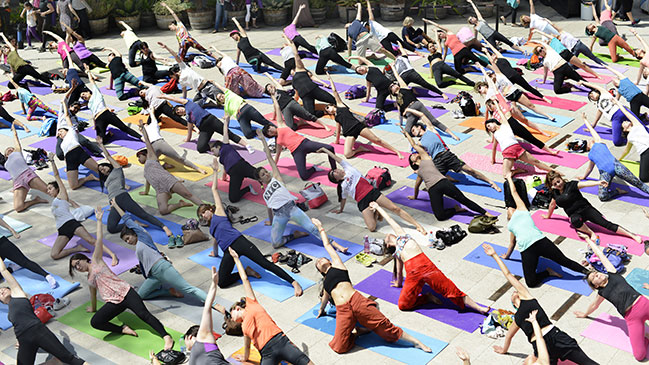 GAM invita a festival gratuito de yoga