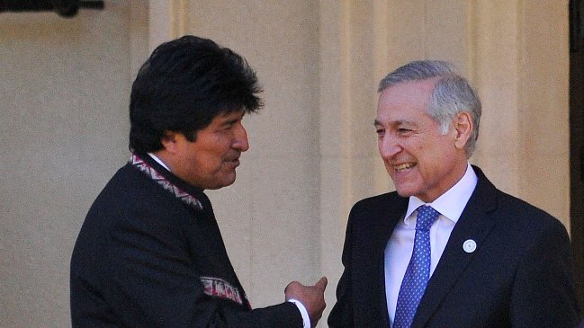Evo Morales mandó a Heraldo Muñoz 
