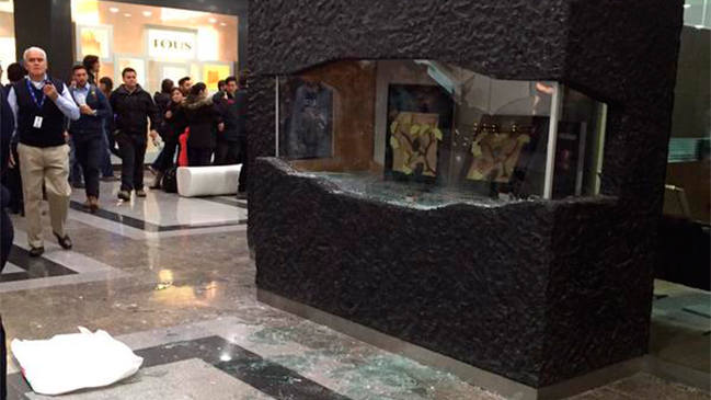 Nuevo asalto a joyería de mall Alto Las Condes