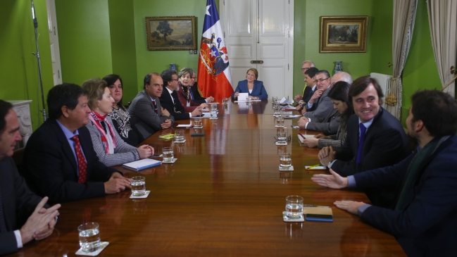 Presidenta detalla proceso constituyente a partidos y movimientos políticos