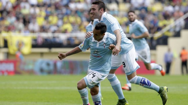 Fabián Orellana fue vital en la victoria de Celta de Vigo ante Villarreal en la liga española