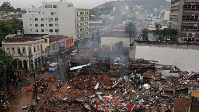 [Fotos] La explosión que dejó al menos ocho heridos en Río de Janeiro ...