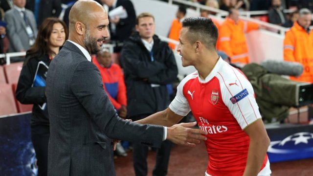Medio catalán destacó reencuentro de Alexis Sánchez con Josep Guardiola