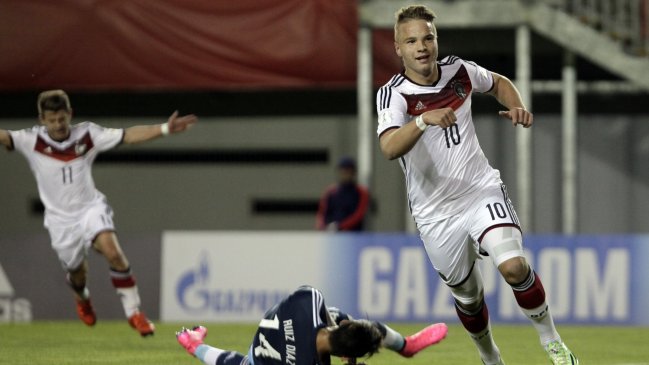 Alemania clasificó a octavos de final del Mundial sub 17 tras golear a Argentina