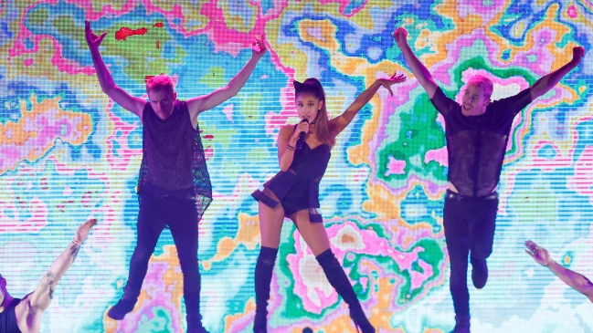 Ariana Grande debutó en Chile ante un ensordecedor público