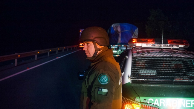 Desconocidos incendiaron al menos tres máquinas forestales en Angol