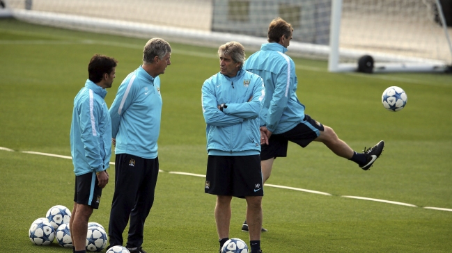 Manuel Pellegrini desmiente problemas con Vincent Kompany