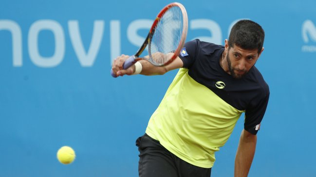 Hans Podlipnik cayó en cuartos de final del Challenger de Santiago