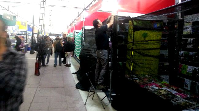 Editores independientes cerraron stands en Filsa en señal de protesta