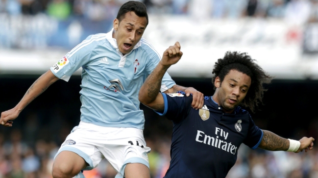 Celta de Orellana y Hernández perdió el invicto en la liga española ante un líder Real Madrid