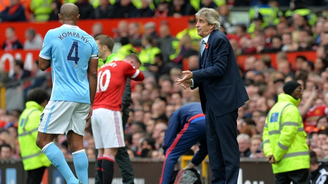 Manchester City igualó en el clásico ante M. United y ahora comparte la punta con Arsenal