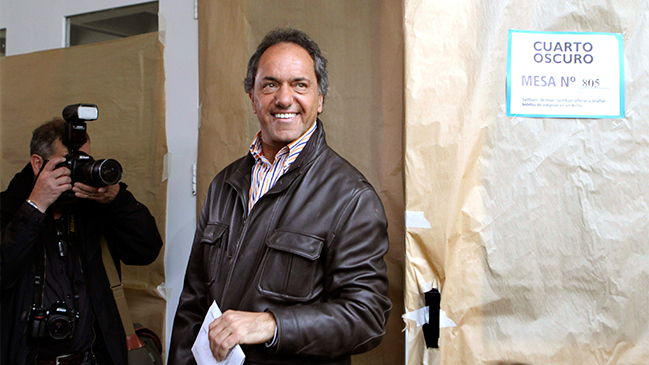 Daniel Scioli: 