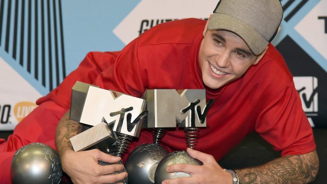 Justin Bieber fue el gran ganador de los MTV EMA 2015