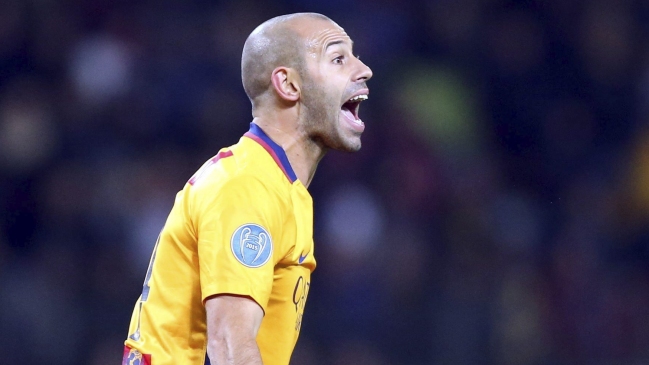 Barcelona apelará por expulsión de Mascherano alegando falsedad en informe arbitral