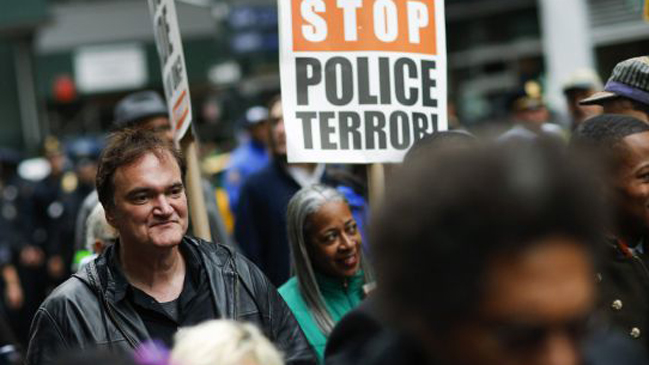 Policía neoyorquina llama a boicotear las películas de Quentin Tarantino
