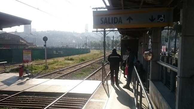 Servicio del Metro Valparaíso sufrió suspensión en toda la red