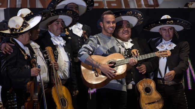 Lewis Hamilton está muy emocionado por correr el Gran Premio de México