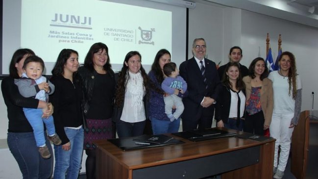 Junji y Usach acordaron construcción de jardín infantil para hijos de estudiantes