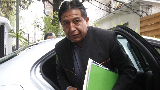 Canciller boliviano participa en ceremonia indígena en el Santa Lucía