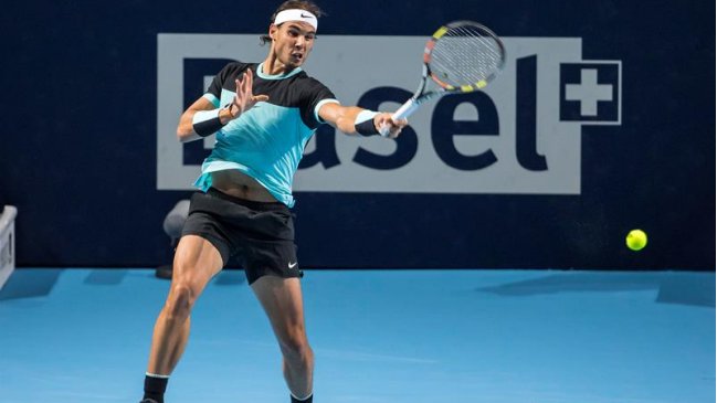 Rafael Nadal avanzó a las semifinales del ATP de Basilea