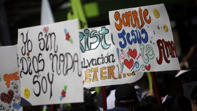 Iglesias Evangélicas celebrarán su día con una marcha por el centro de Santiago