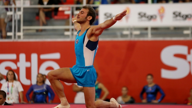 Tomás González remató octavo en la final de suelo del Mundial de Gimnasia de Glasgow