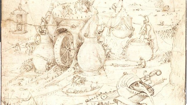 Expertos descubren un dibujo auténtico del pintor holandés El Bosco