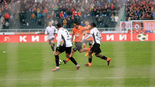Gerson Acevedo le dio el triunfo a FC Ural ante Spartak de Moscú en la liga rusa