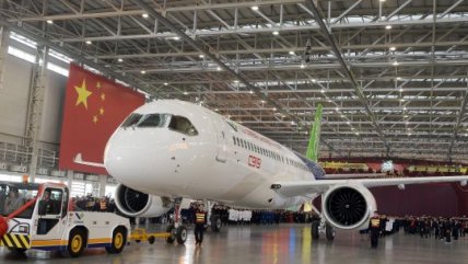   Conoce el C919, el avión chino que quiere competir con Airbus y Boeing 