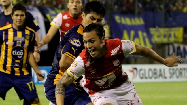 Santa Fe rescató un empate en su visita a Luqueño por semifinales de la Sudamericana