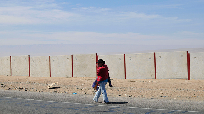 Perú envió nota diplomática a Chile y negó presencia militar en el Hito 1