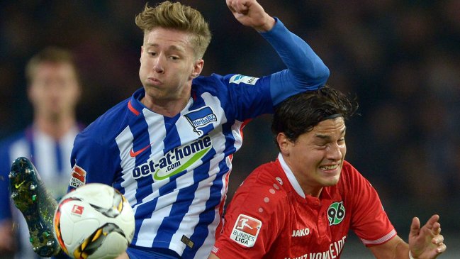 Miiko Albornoz jugó en nueva derrota de Hannover